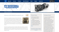 Desktop Screenshot of motordrives.com.au