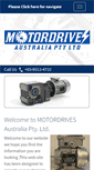 Mobile Screenshot of motordrives.com.au